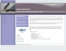 Tablet Screenshot of brookscpapllc.com